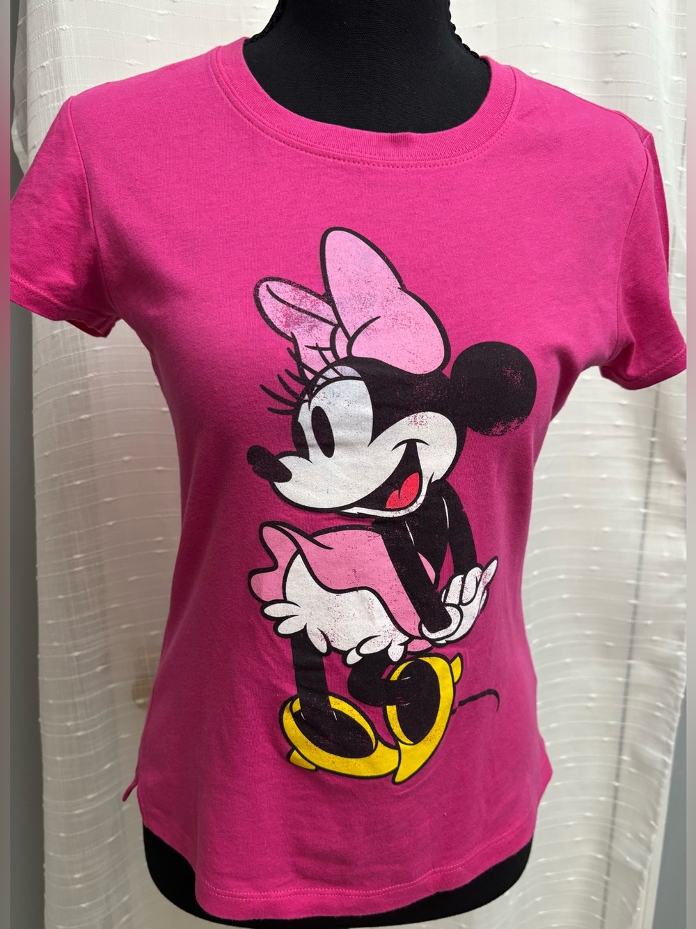 Disney Pink Minnie Mouse Short Sleeve Tee